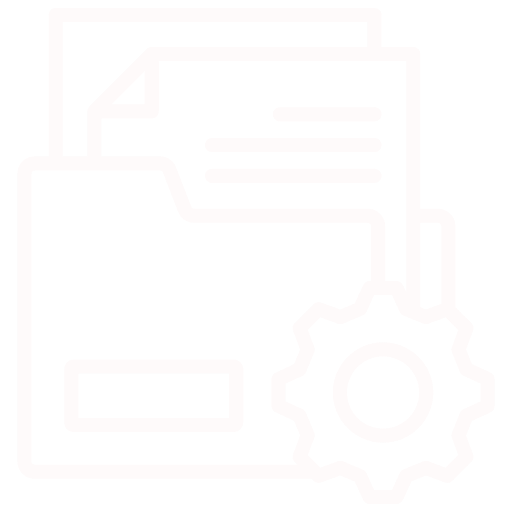 Project Management icon white